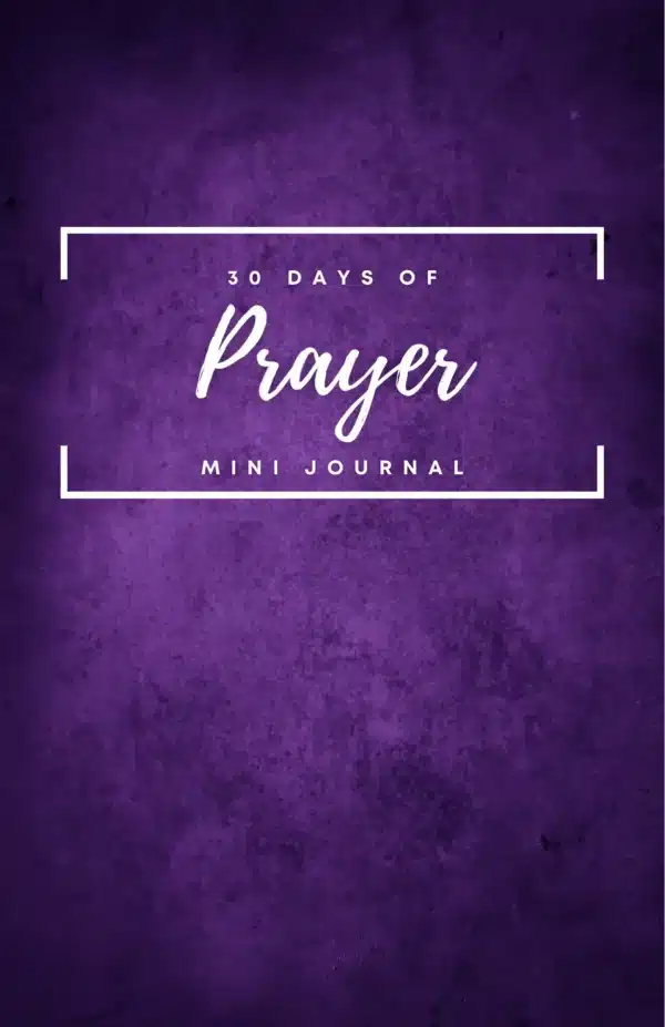 30 Days of Prayer Grief Journal