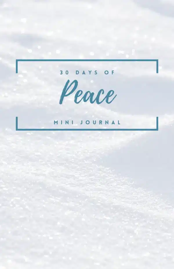 30 Days of Peace Grief Journal