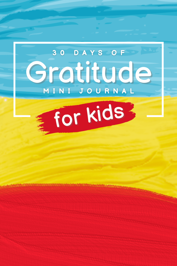 3.0 For Kids - 30 Days of Gratitude Mini Journal